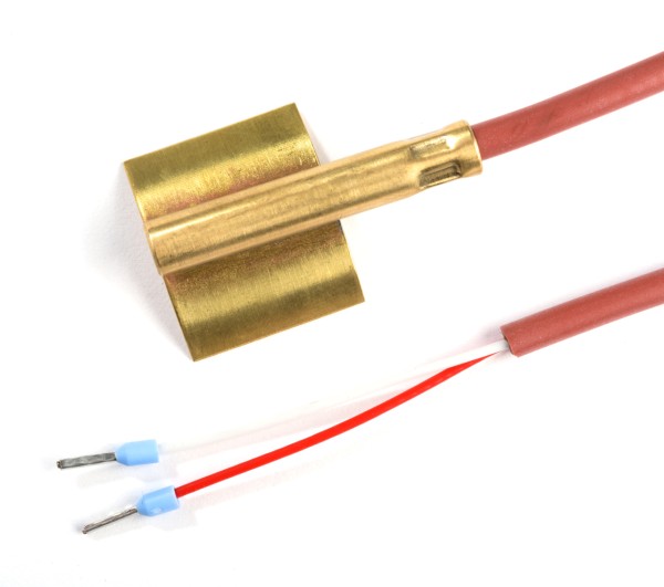 Anlegetemperaturfühler Pt100 1/3 DIN B, -50 bis 200 °C, 2 Leiter, 2 m