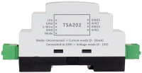 2-Kanal-1-Wire-Analog-Eingangsmodul TSA202