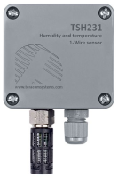 Wasserfester 1-Wire-Temperatur- und Feuchtesensor TSH231