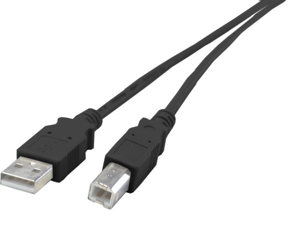 USB 2.0 Kabel, A an B, 1,8 m